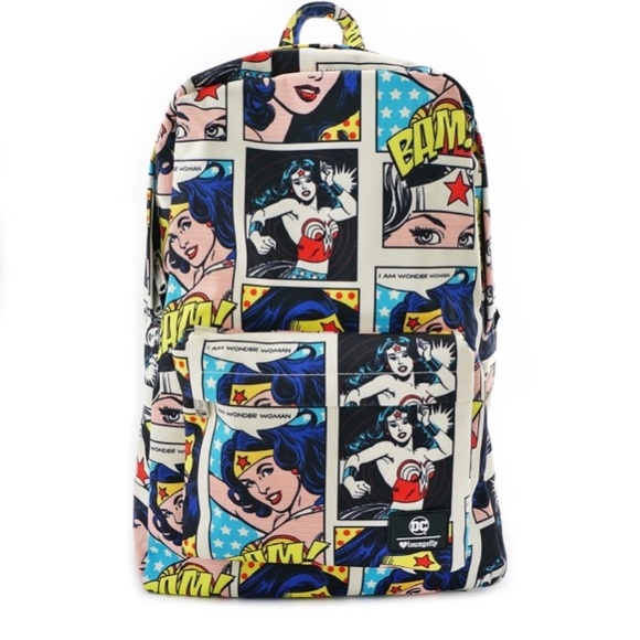 Loungefly Handbags - ❗️LAST ONE❗️Loungefly x Wonder Woman Comic Print Backpack